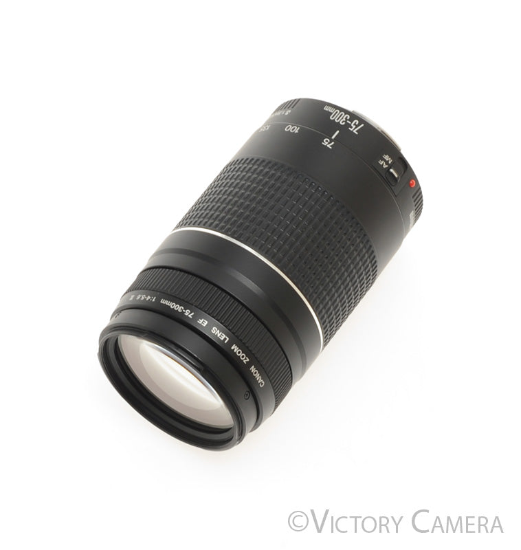 Canon EOS EF 75-300mm f4-5.6 III Telephoto Zoom Lens [EXC+] - Victory Camera