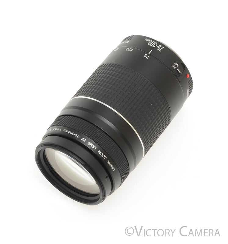 Canon EOS EF 75-300mm f4-5.6 III Telephoto Zoom Lens [EXC+] - Victory Camera