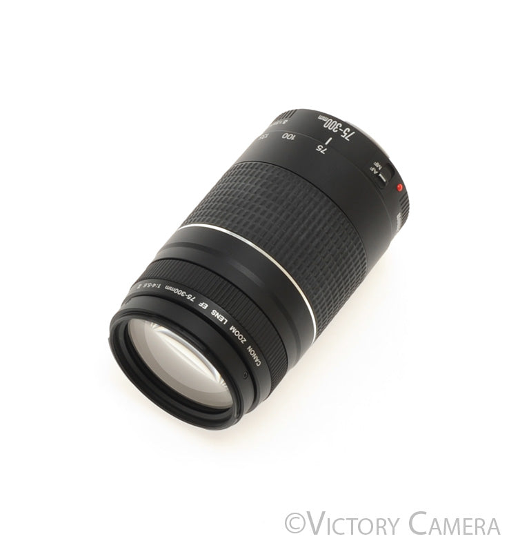 Canon EOS EF 75-300mm f4-5.6 III Telephoto Zoom Lens  [EXC+] - Victory Camera