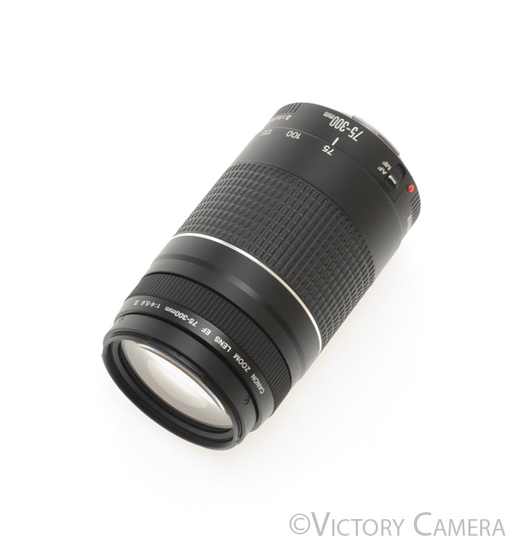 Canon EOS EF 75-300mm f4-5.6 III Telephoto Zoom Lens [EXC+] - Victory Camera