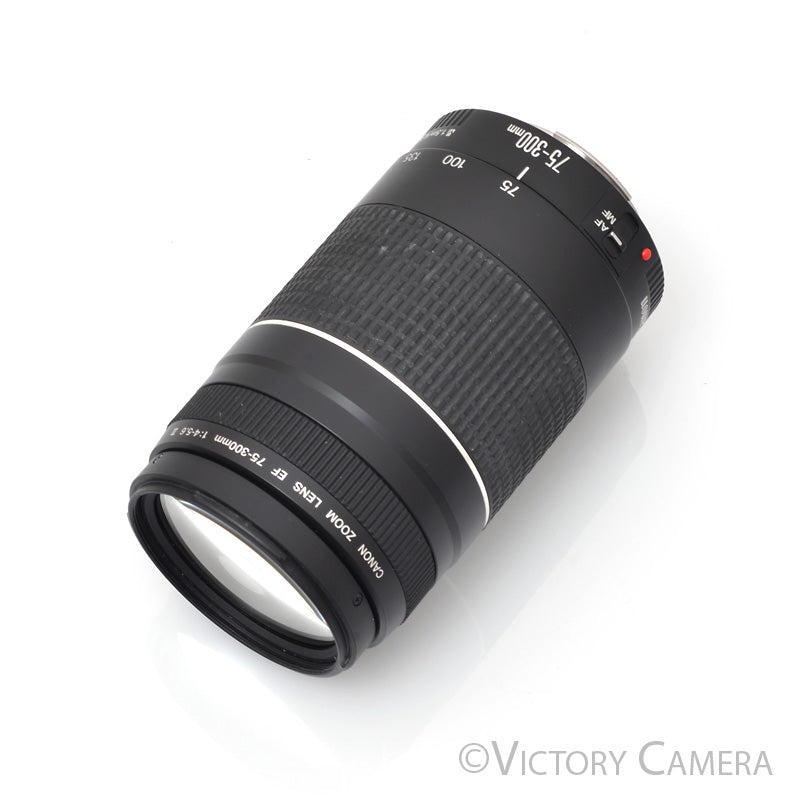 Canon EOS EF 75-300mm f4-5.6 III Telephoto Zoom Lens [EXC] - Victory Camera