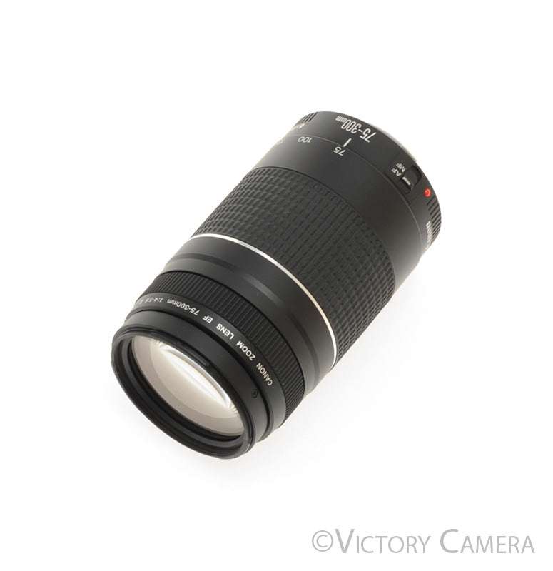 Canon EOS EF 75-300mm f4-5.6 III Telephoto Zoom Lens [EXC+] - Victory Camera