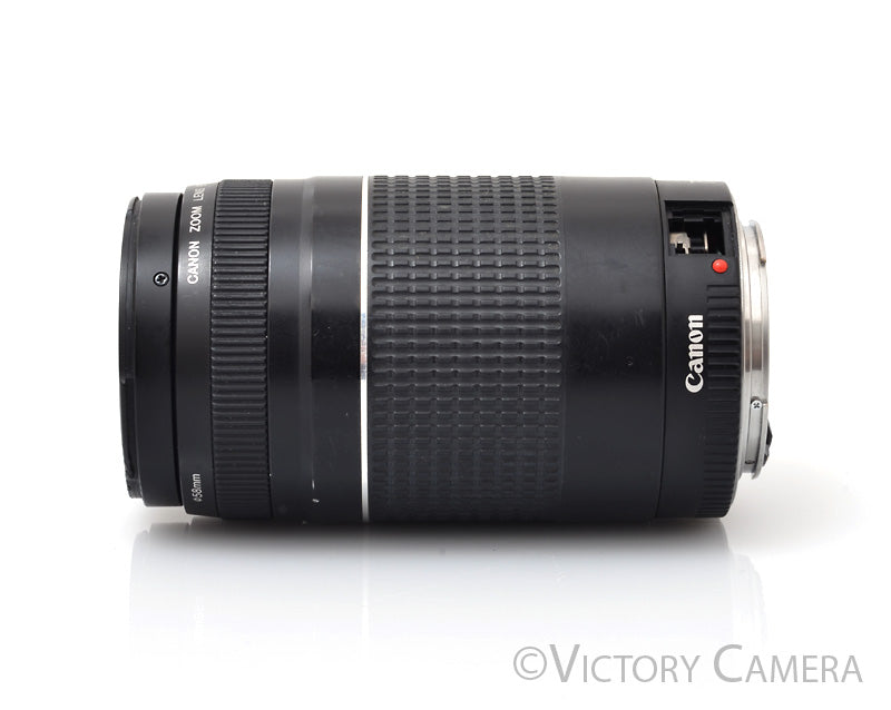 Canon EOS EF 75-300mm f4-5.6 III Telephoto Zoom Lens -No AF/MF Switch- [BAR] - Victory Camera