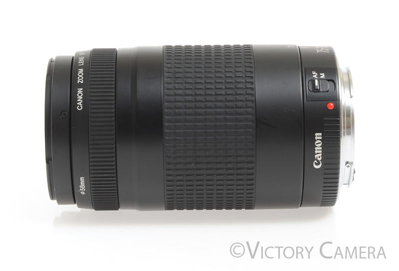 Canon EOS EF 75-300mm f4-5.6 II Telephoto Zoom Lens - Victory Camera