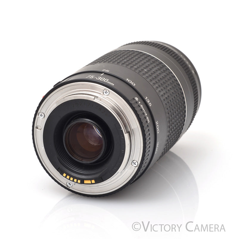 Canon EOS EF 75-300mm f4-5.6 III Telephoto Zoom Lens [EXC] - Victory Camera
