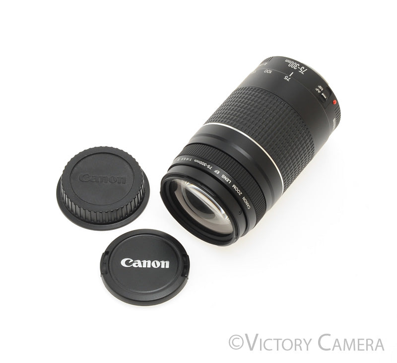 Canon EOS EF 75-300mm f4-5.6 III Telephoto Zoom Lens [EXC+] - Victory Camera