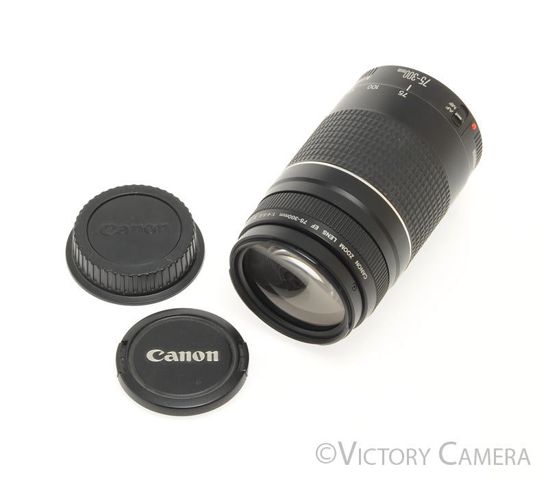Canon EOS EF 75-300mm f4-5.6 III Telephoto Zoom Lens [EXC+] - Victory Camera