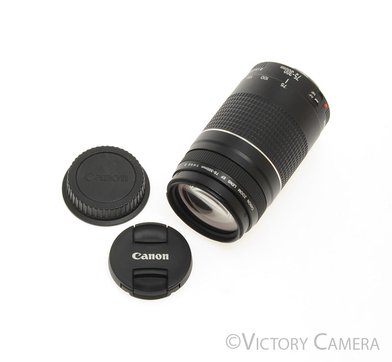 Canon EOS EF 75-300mm f4-5.6 III Telephoto Zoom Lens [EXC+] - Victory Camera
