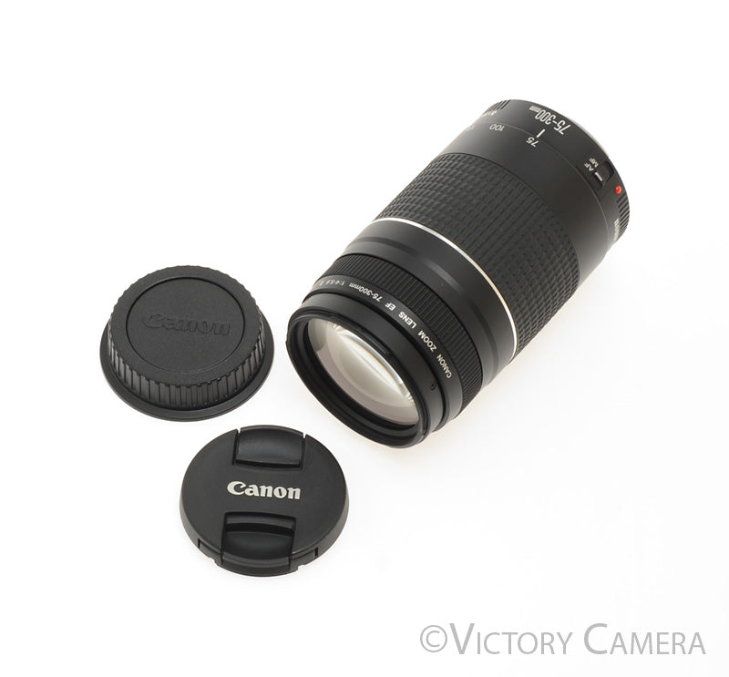 Canon EOS EF 75-300mm f4-5.6 III Telephoto Zoom Lens [EXC+] - Victory Camera