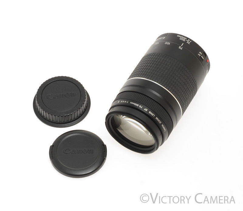 Canon EOS EF 75-300mm f4-5.6 III Telephoto Zoom Lens [EXC+] - Victory Camera