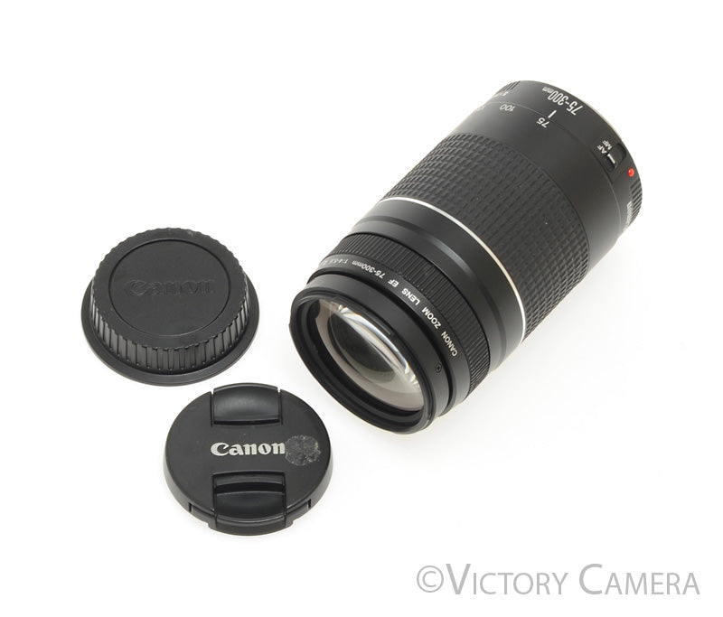 Canon EOS EF 75-300mm f4-5.6 III Telephoto Zoom Lens [EXC+] - Victory Camera
