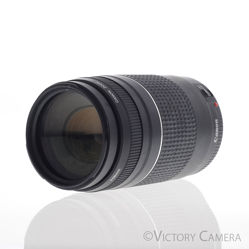Canon EOS EF 75-300mm f4-5.6 III Telephoto Zoom Lens [EXC] - Victory Camera
