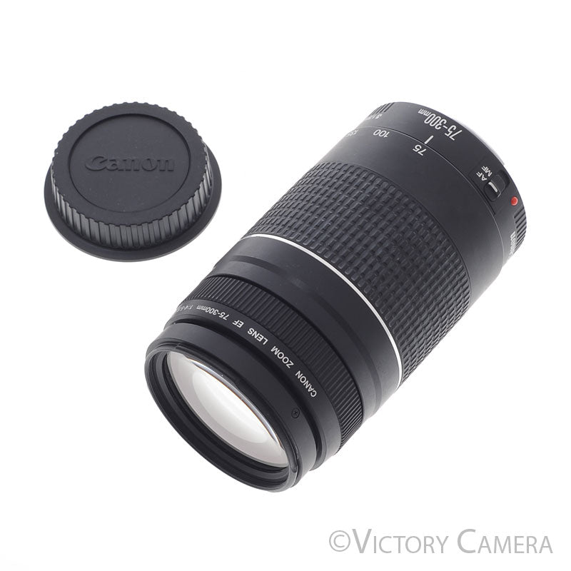 Canon EOS EF 75-300mm f4-5.6 III Telephoto Zoom Lens [EXC] - Victory Camera