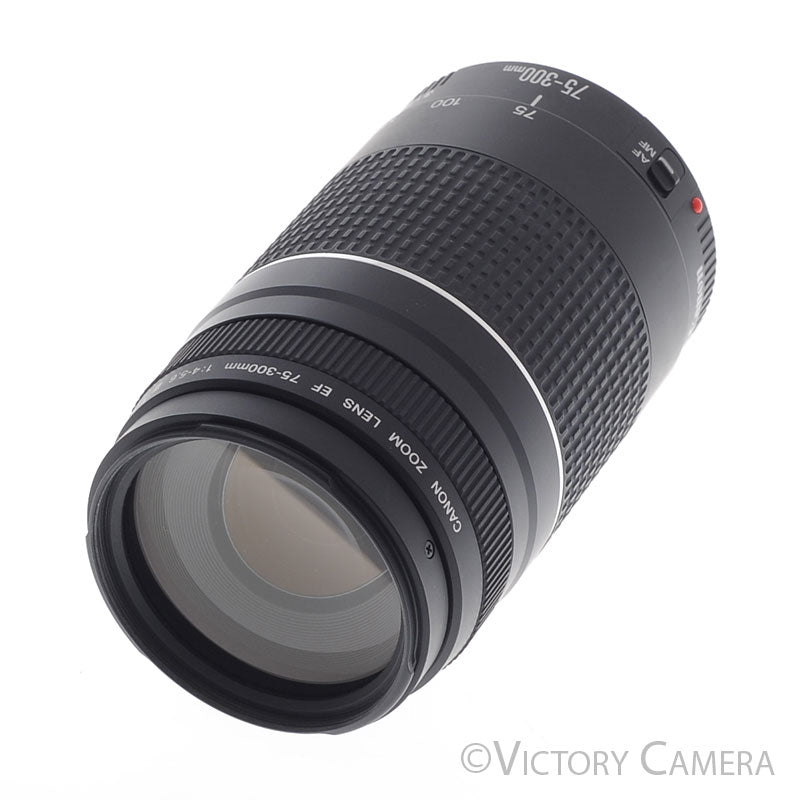 Canon EOS EF 75-300mm f4-5.6 III Telephoto Zoom Lens [EXC] - Victory Camera