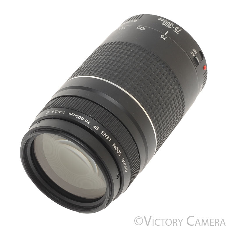 Canon EOS EF 75-300mm f4-5.6 III Telephoto Zoom Lens  [EXC] - Victory Camera
