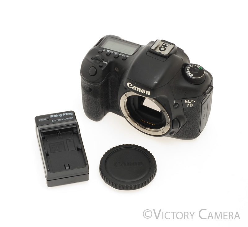 Canon EOS 7D 18MP Digital SLR Camera Body &amp; Charger [EXC-] - Victory Camera