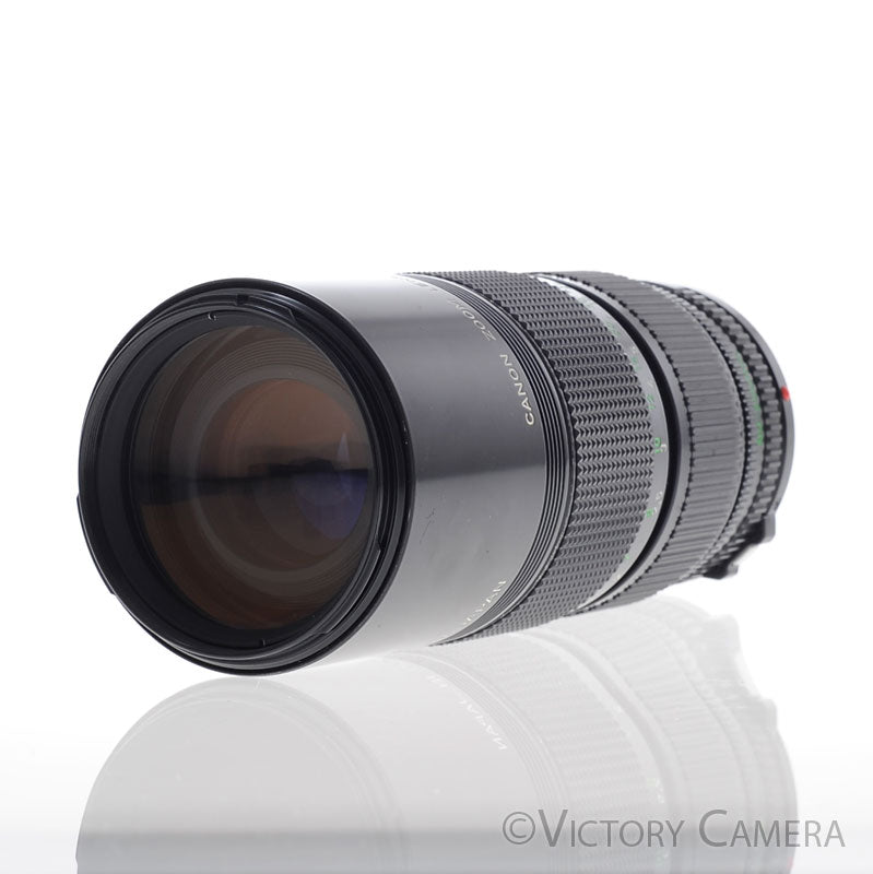 Canon FD 80-200mm f4 (late version) Telephoto Zoom Lens  [EXC+] - Victory Camera