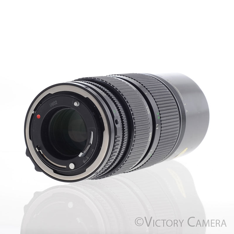 Canon FD 80-200mm f4 (late version) Telephoto Zoom Lens  [EXC+] - Victory Camera