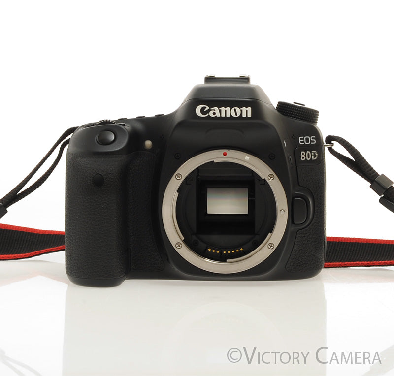 Canon EOS 80D 24.2MP DSLR Camera Body ~2054 Shots~ [EXC+] - Victory Camera