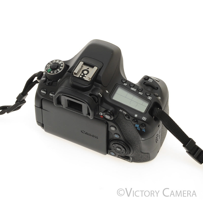 Canon EOS 80D 24.2MP DSLR Camera Body ~2054 Shots~ [EXC+] - Victory Camera