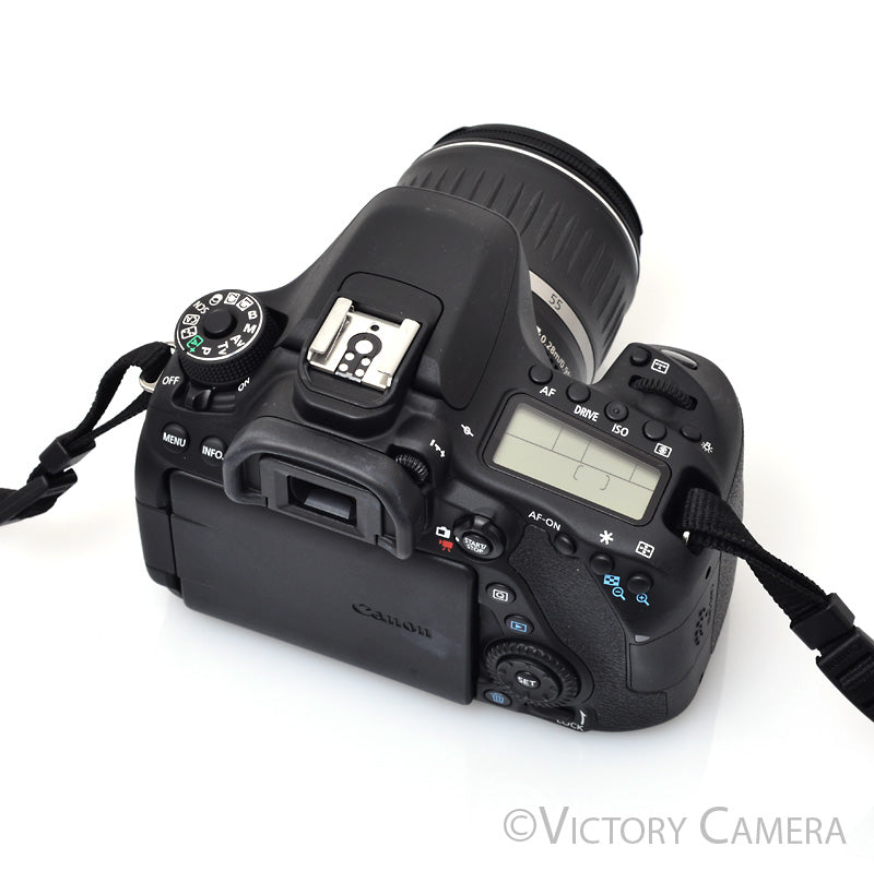 Canon EOS 80D 24.2MP DSLR Camera Body w/ 18-55mm f3.5-5.6 Lens  [EXC] - Victory Camera