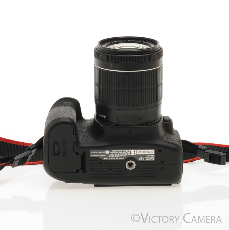 Canon EOS 80D 24.2MP DSLR Camera Body w/ 18-55mm f3.5-5.6 Lens [EXC] - Victory Camera