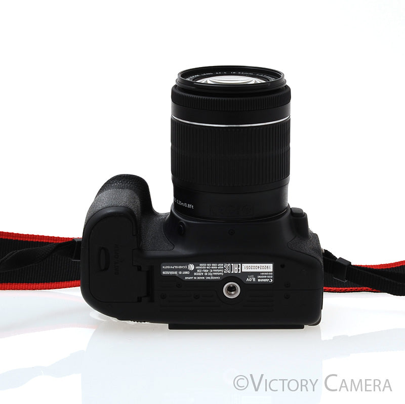 Canon EOS 80D 24.2MP DSLR Camera Body w/ 18-55mm f3.5-5.6 Lens [EXC+] - Victory Camera