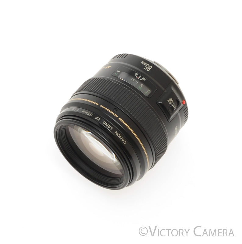 Canon EOS EF 85mm f1.8 USM Autofocus Prime Lens [EXC] - Victory Camera