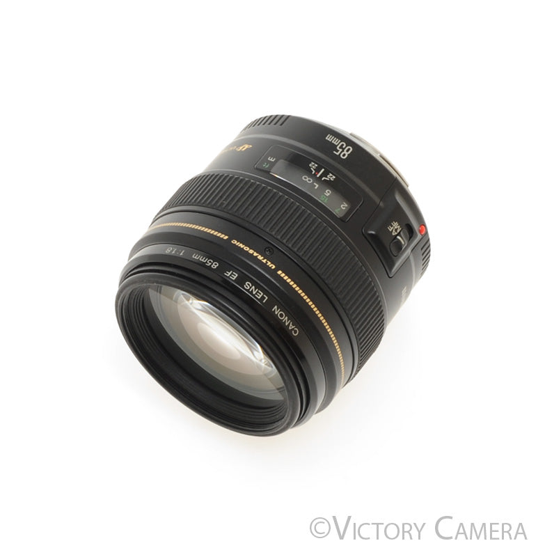 Canon EOS EF 85mm f1.8 USM Autofocus Prime Lens [EXC+] - Victory Camera