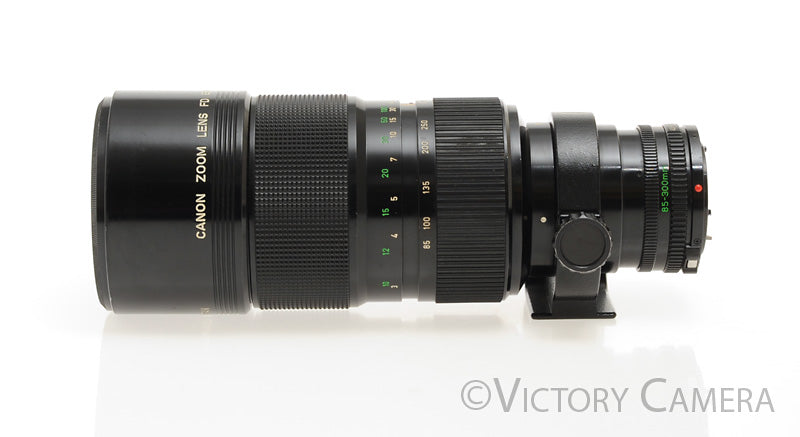 Canon NFD 85-300mm f4.5 Manual Focus Telephoto Zoom Lens [EXC] - Victory Camera