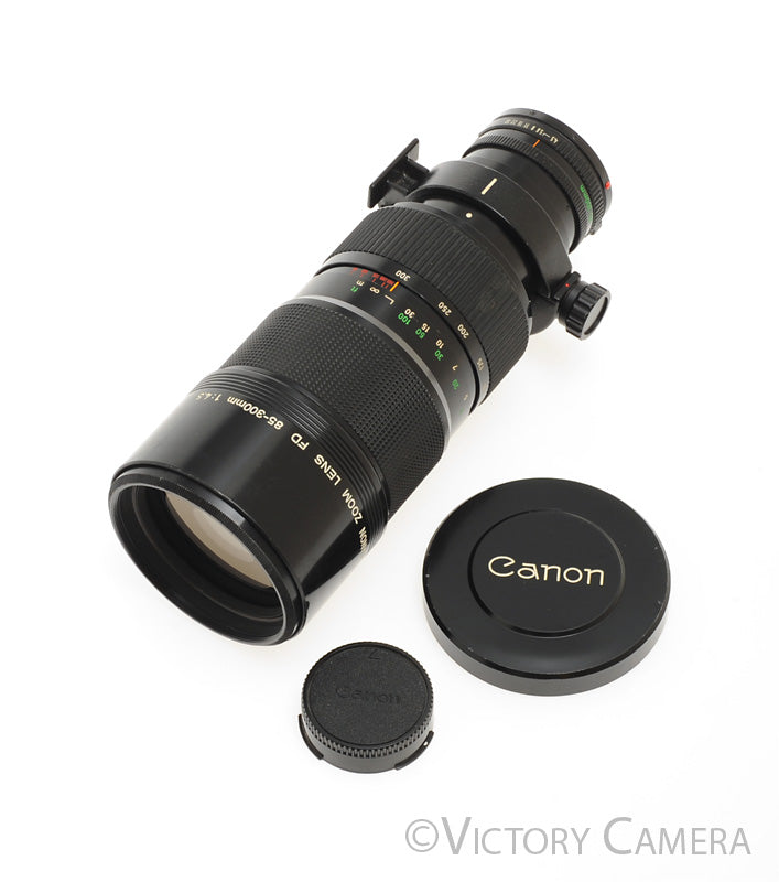 Canon NFD 85-300mm f4.5 Manual Focus Telephoto Zoom Lens [EXC] - Victory Camera