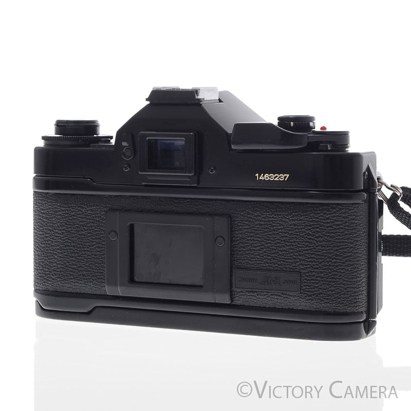 Canon A-1 A1 Black 35mm Film SLR Camera w/ 50mm f1.8 Lens  [EXC] - Victory Camera