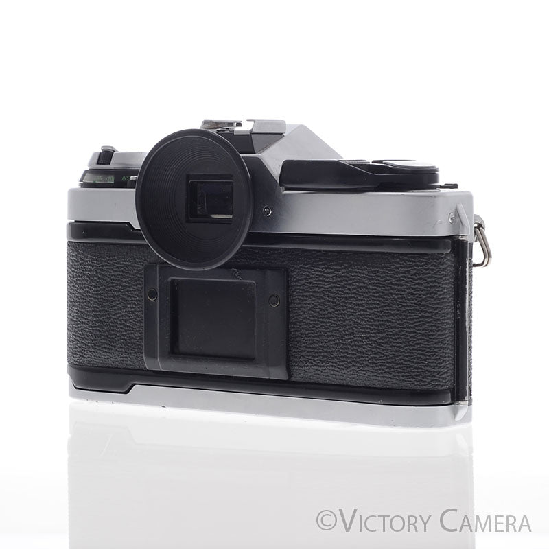 Canon AE-1 Program Chrome 35mm Film SLR Camera 50mm f1.8 Lens  [EXC] - Victory Camera