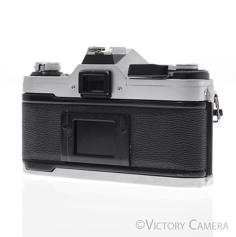 Canon AE-1 35mm Chrome Camera w/ 50mm f1.8 Prime Lens [EXC] - Victory Camera
