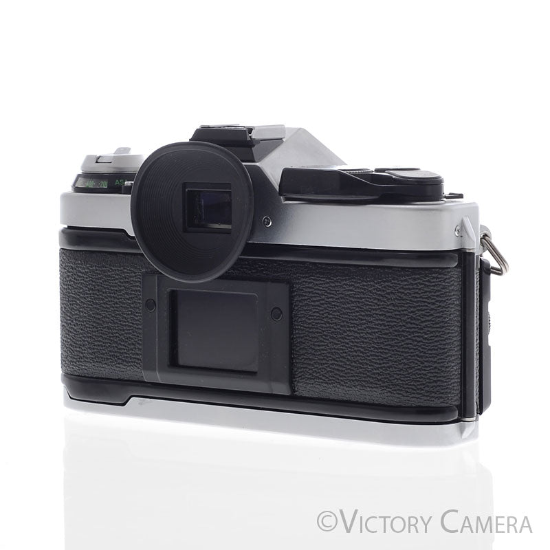 Canon AE-1 Program Chrome 35mm Film SLR Camera 50mm f1.8 Lens  [EXC]