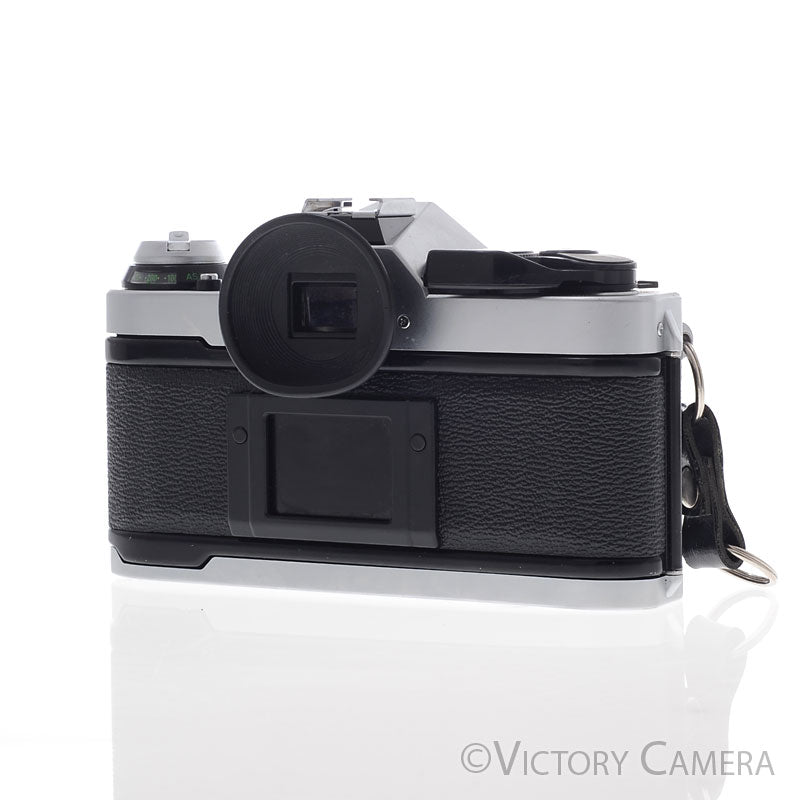 Canon AE-1 Program Chrome 35mm Film SLR Camera 50mm f1.8 Lens  [EXC+] - Victory Camera