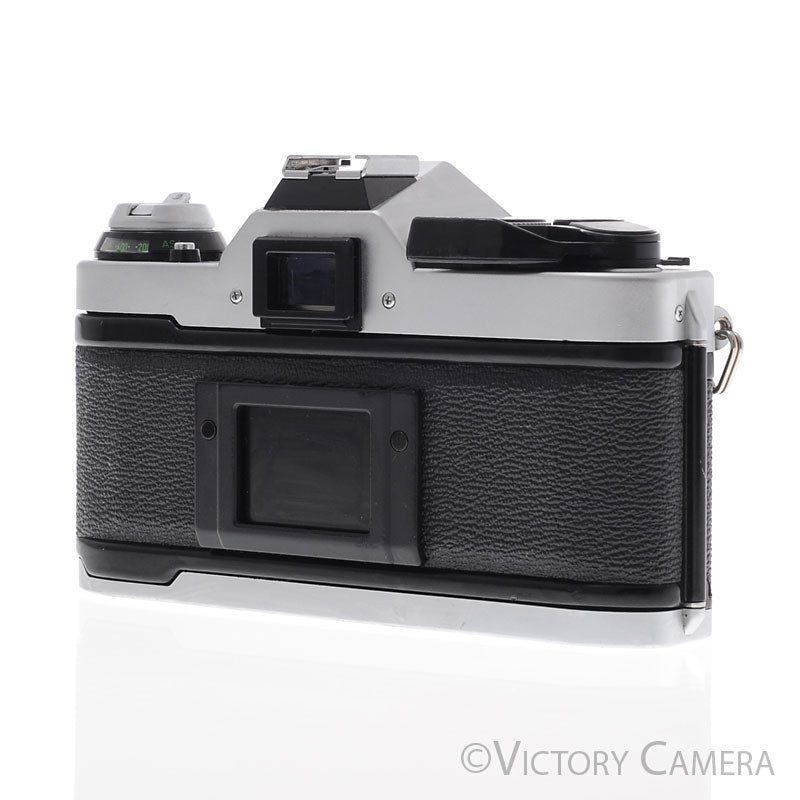 Canon AE-1 Program Chrome 35mm Film SLR Camera 50mm f1.8 Lens  [EXC] - Victory Camera