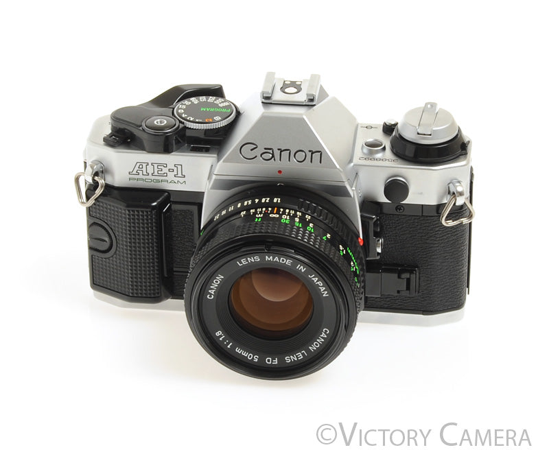 ☆実用美品☆ CANON キャノン AE-1 Program / Lens New FD 50mm F1.4