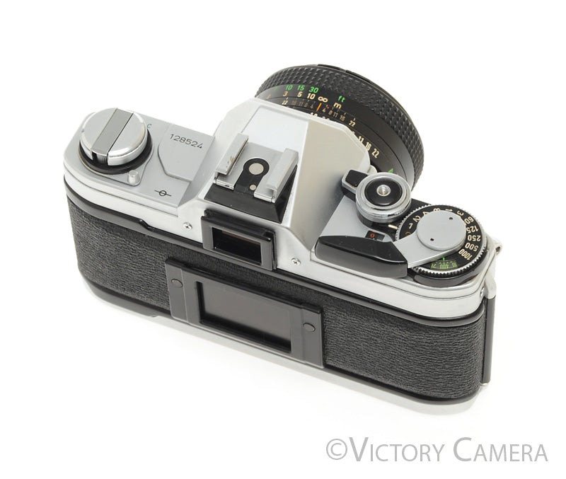 Canon AT-1 35mm Film Camera w/ 50mm f1.8 Lens -New Seals- [EXC] - Victory Camera