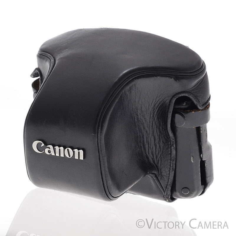 Canon Action Case A Leather Ever Ready Case for AE-1 AE-1P A-1 [EXC] - Victory Camera