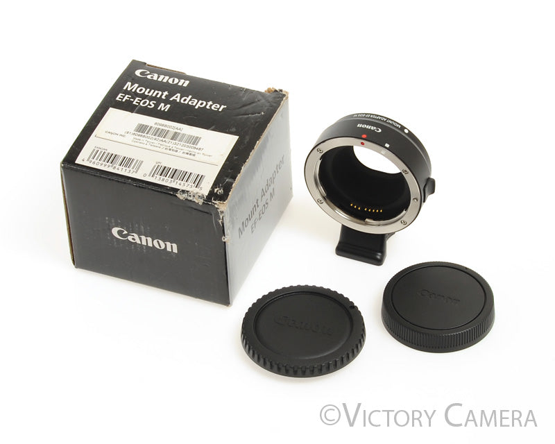 Canon EF-EOS M Mount Adapter for EF Lenses to EF-M Camera [MINT] - Victory Camera