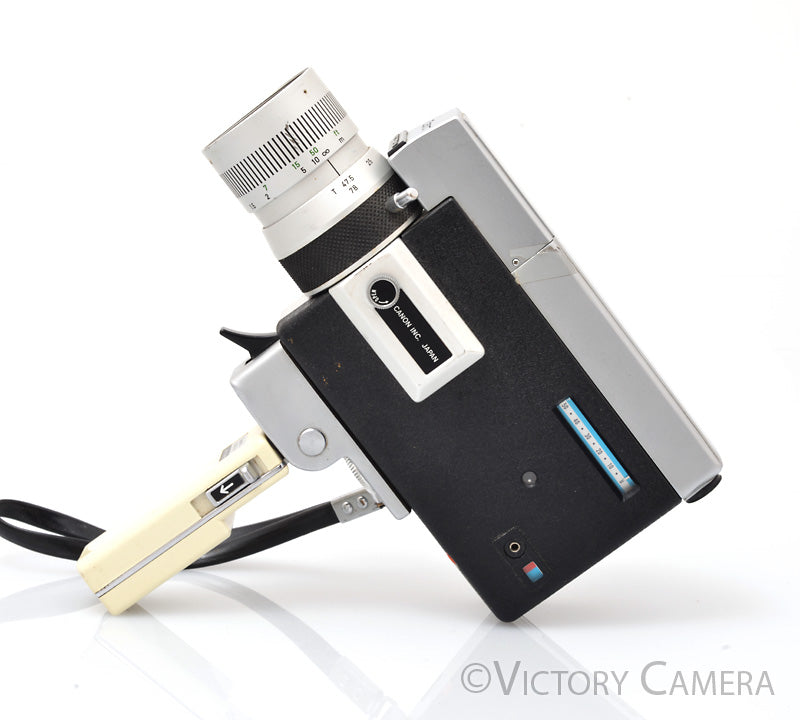 Canon Zoom 518 Super 8mm Motion Picture Film Camera w/ Case [EXC-] - Victory Camera