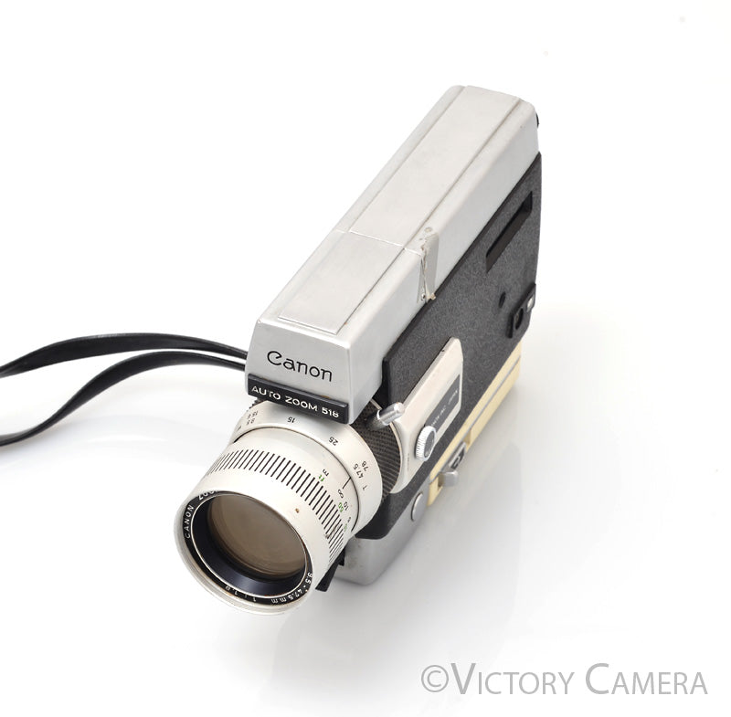 Canon Zoom 518 Super 8mm Motion Picture Film Camera w/ Case [EXC-] - Victory Camera