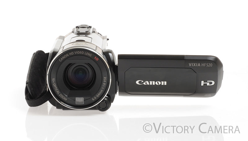 Canon Vixia HF S20 8MP Full HD Dual SD Camcorder 32GB Built-in Memory [EXC] - Victory Camera