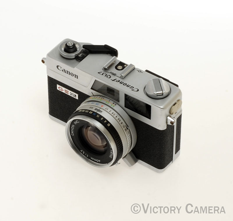 Canon Canonet QL17 QL-17 GIII Rangefinder Camera w/ Box [EXC] - Victory Camera