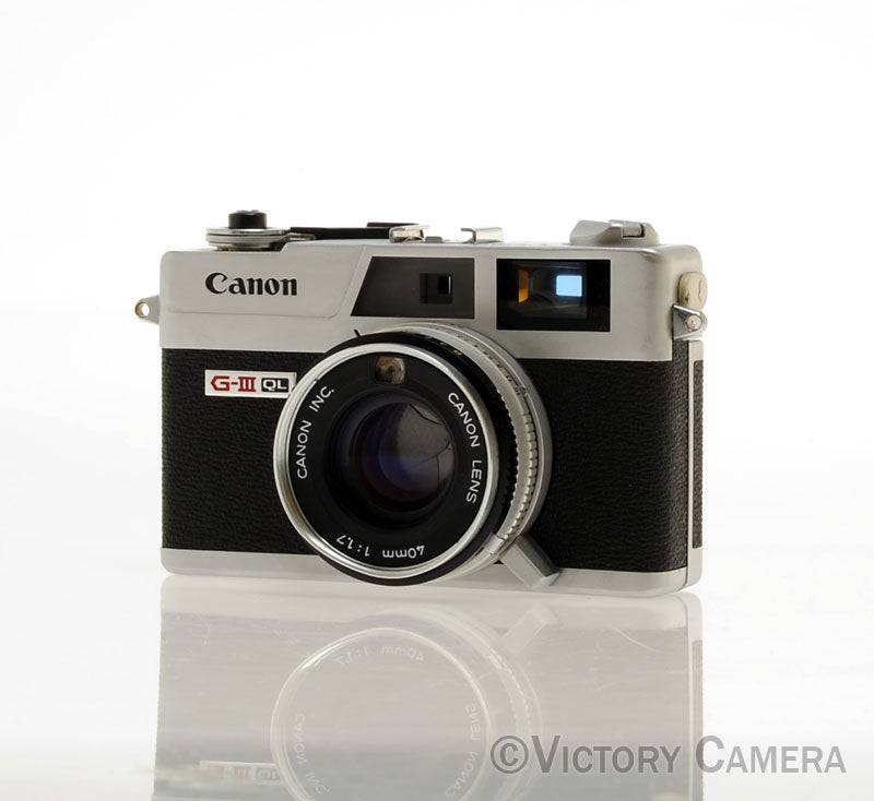 Canon Canonet QL17 QL-17 GIII Rangefinder Camera w/ Box [EXC] - Victory Camera