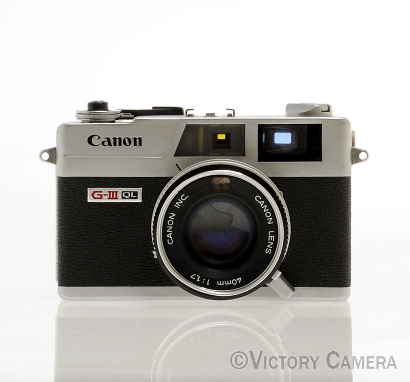 Canon Canonet QL17 QL-17 GIII Rangefinder Camera w/ Box [EXC] - Victory Camera