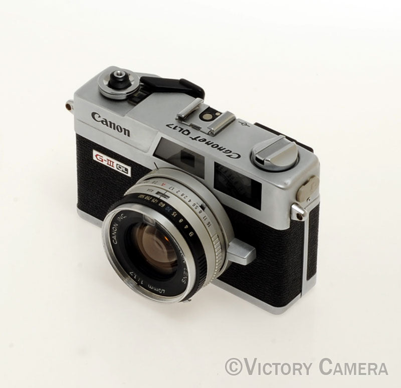 Canon Canonet QL17 QL-17 GIII Rangefinder Camera w/ 40mm f1.7 Lens [EXC] - Victory Camera