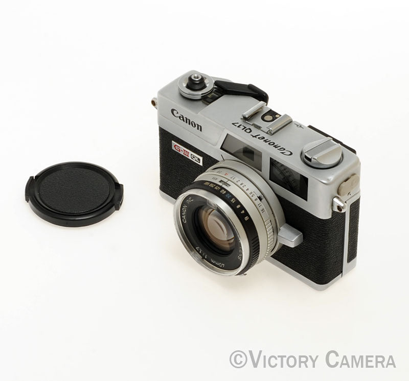 Canon Canonet QL17 QL-17 GIII Rangefinder Camera w/ 40mm f1.7 Lens [EXC] - Victory Camera