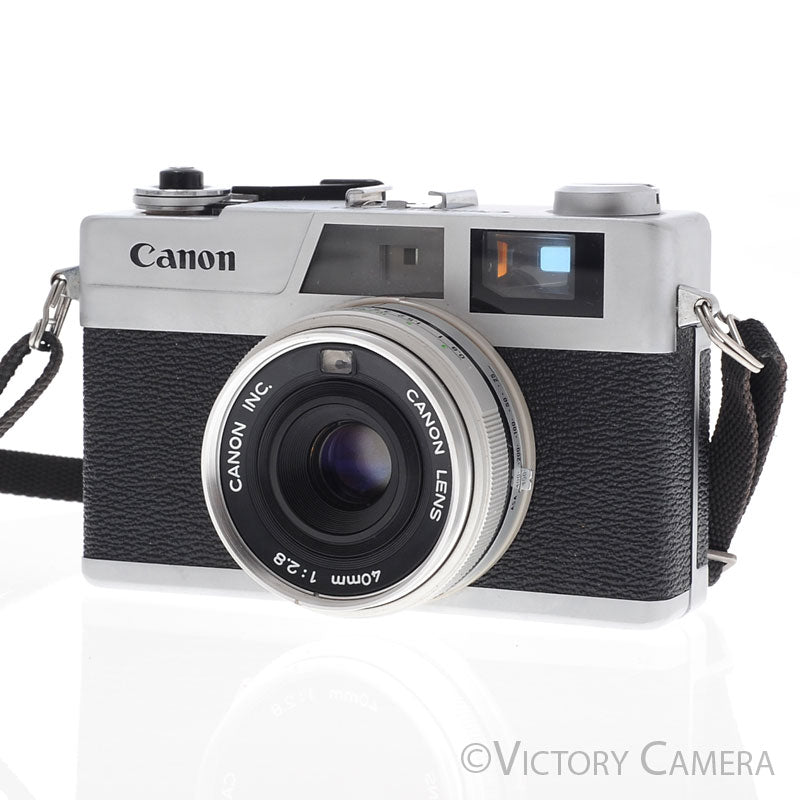 Canon Canonet 28 35mm Rangefinder Camera w/ 40mm f2.8 Lens -New Seals- [EXC+] - Victory Camera